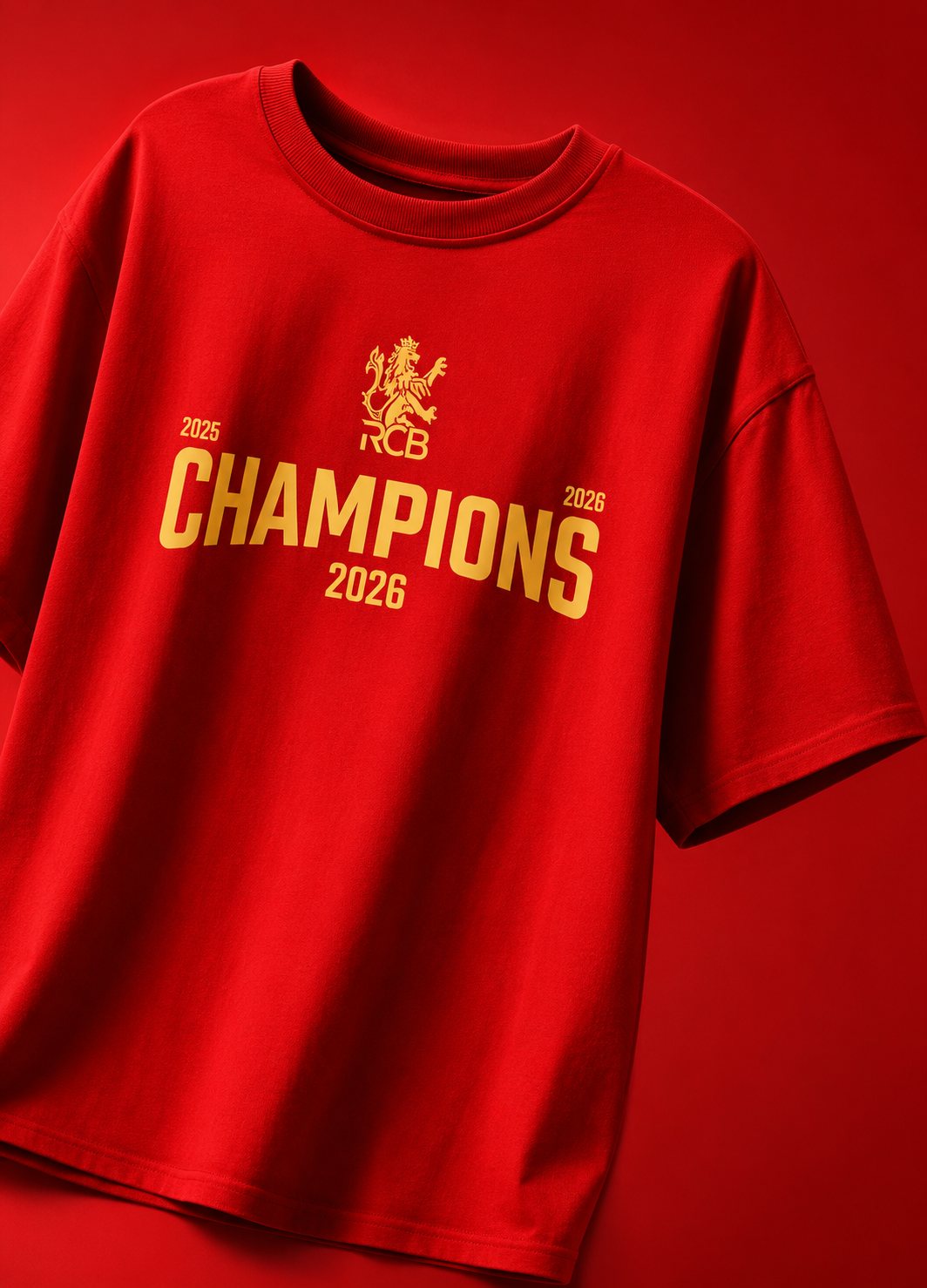 RCB 2026 Champion Tee